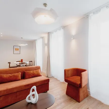 Orange House - Elegant Two-bedroom 1e Lägenhet Lisboa
