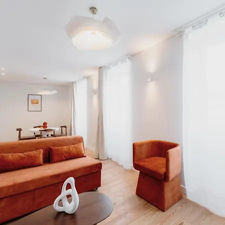 Orange House - Elegant Two-bedroom 1e Apartamento Lisboa